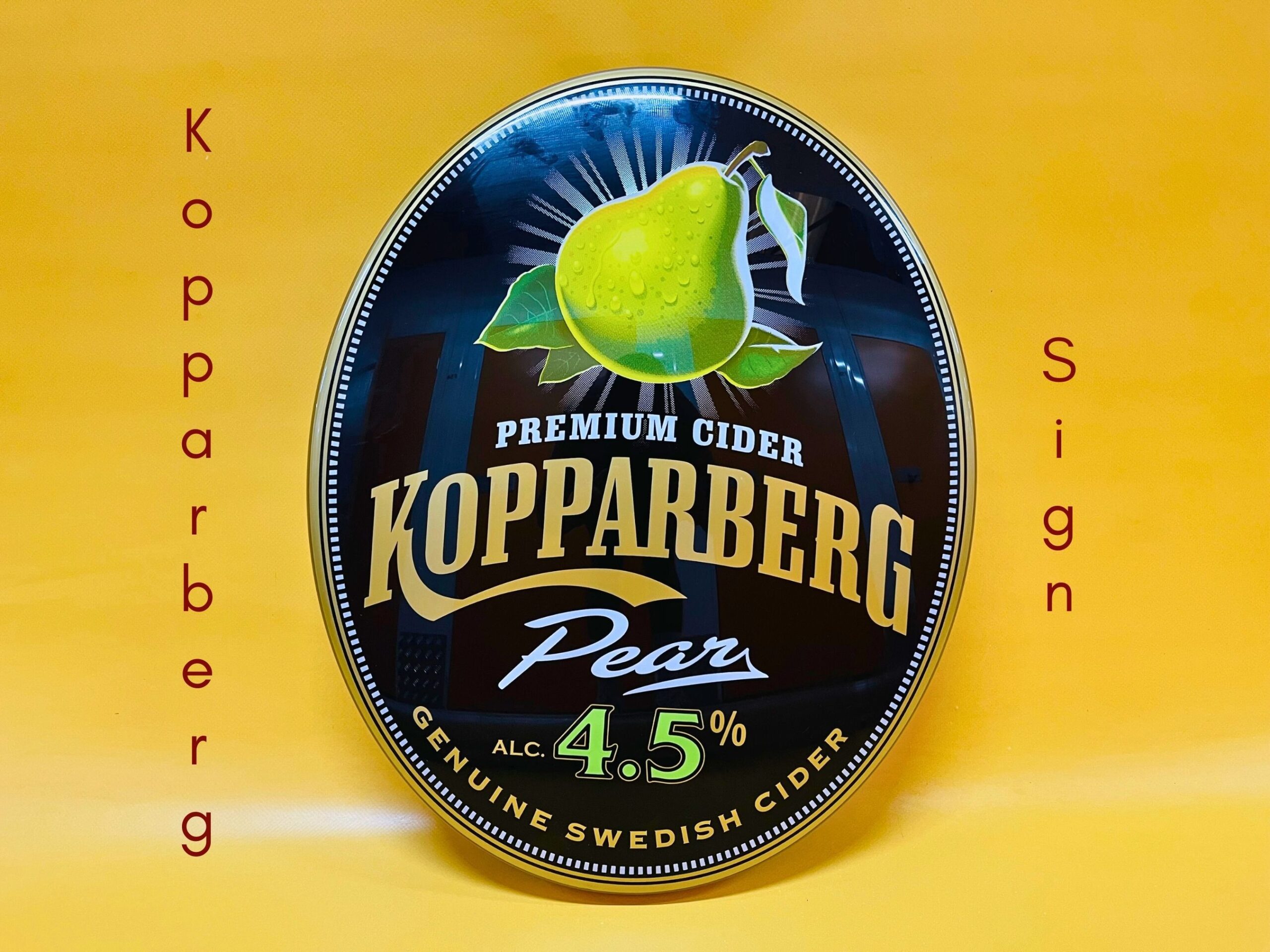 Bar Decor Retro Beer Sign Kopparberg Cider
