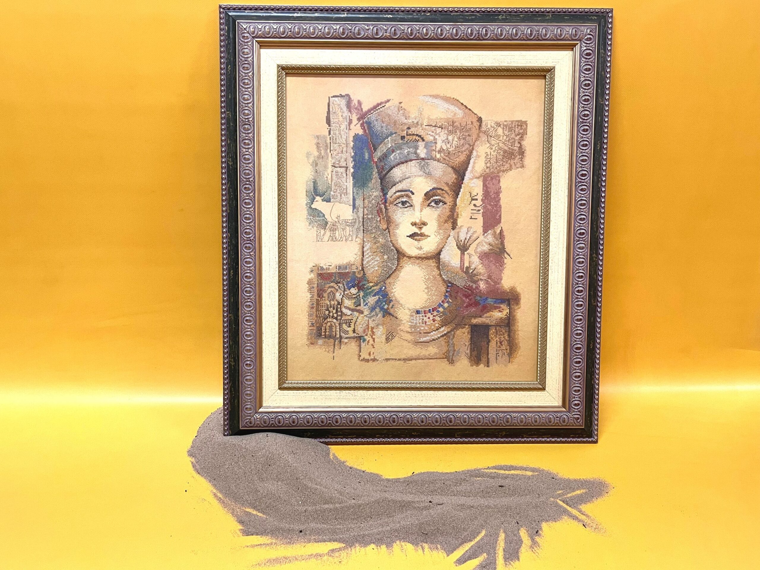 Custom Crochet Egyptian Tapestry