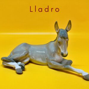 Lladro Daisa Donkey Figurine 5484 Porcelain