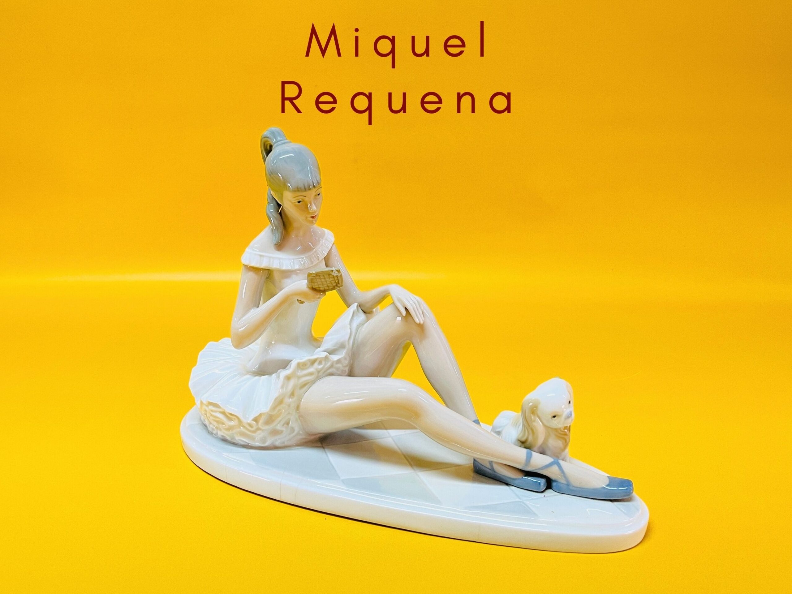 Miquel Requena Porcelain Ballerina Figurine