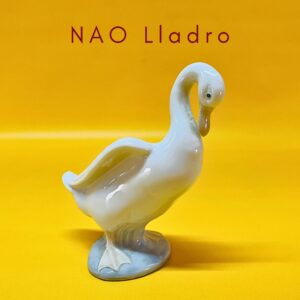 Nao Lladro Goose Porcelain Figurine
