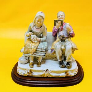 Porcelain Figurine Miquel Requena Grandparents Couple